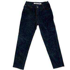 Zaeta Jeans Women Denim Pants Black Wash Faded 100% Cotton 28” Inseam Size 11